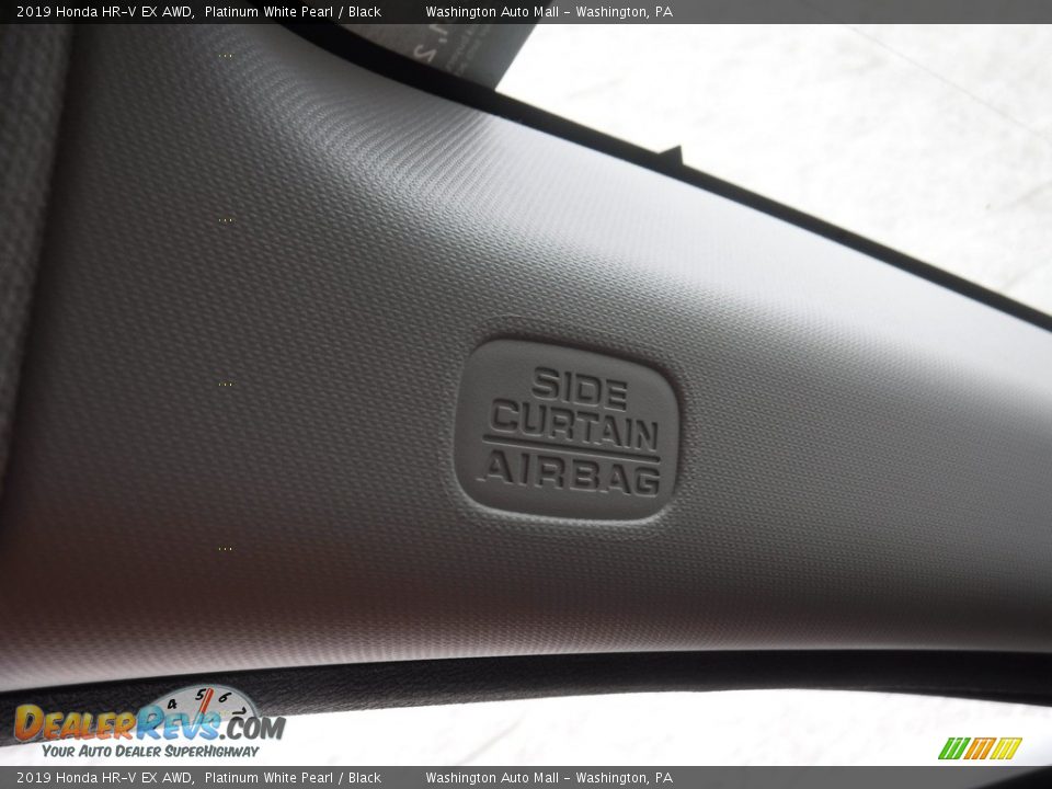 2019 Honda HR-V EX AWD Platinum White Pearl / Black Photo #22