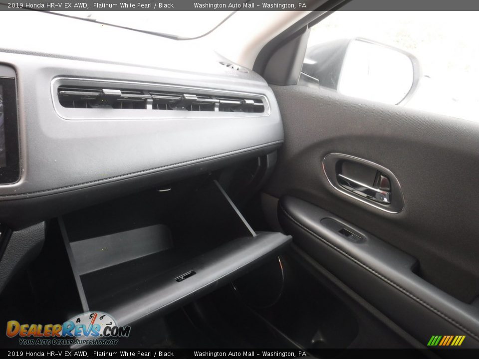 2019 Honda HR-V EX AWD Platinum White Pearl / Black Photo #26