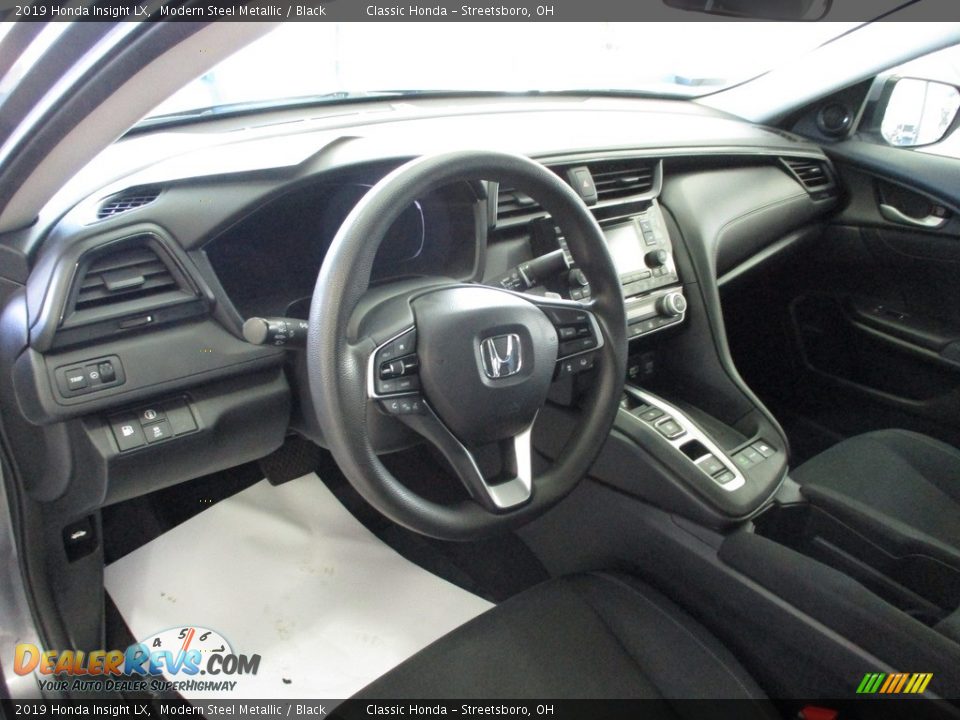 2019 Honda Insight LX Modern Steel Metallic / Black Photo #29