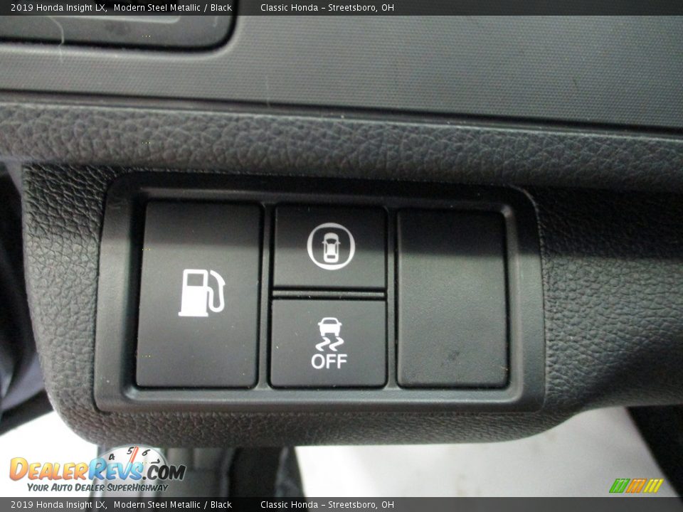 2019 Honda Insight LX Modern Steel Metallic / Black Photo #30