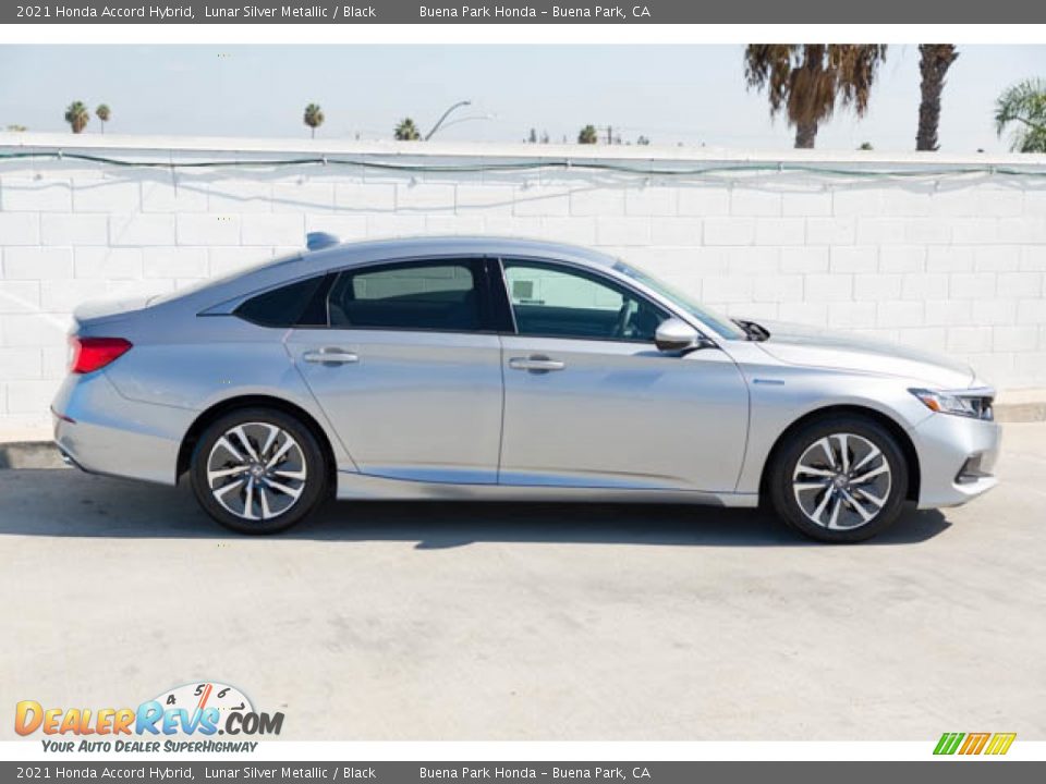 Lunar Silver Metallic 2021 Honda Accord Hybrid Photo #15