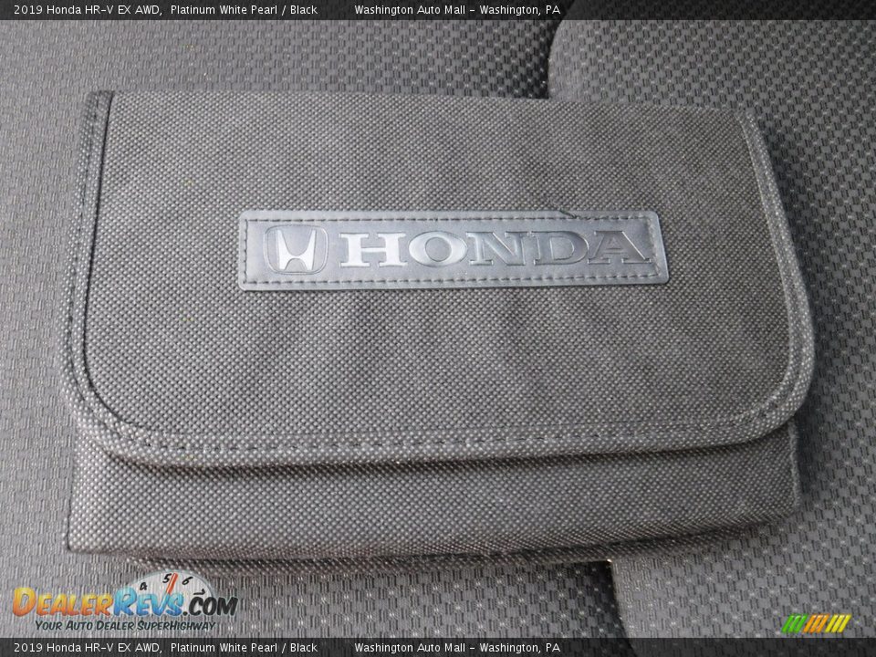 2019 Honda HR-V EX AWD Platinum White Pearl / Black Photo #29