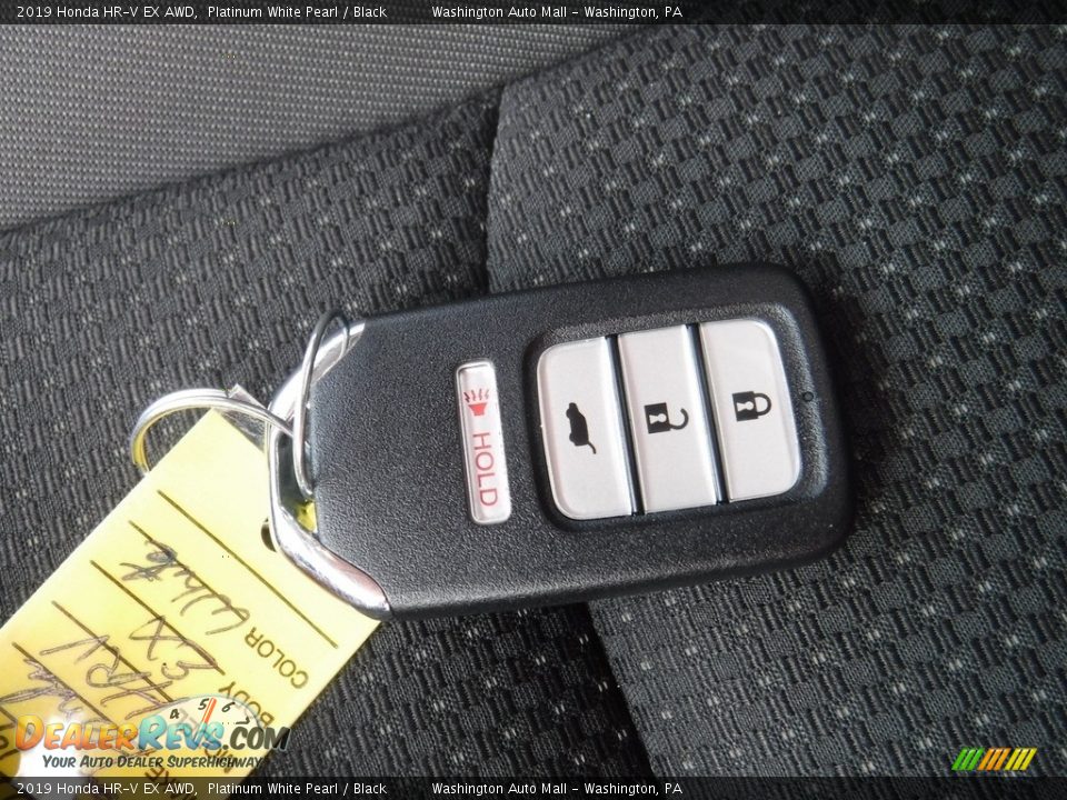 2019 Honda HR-V EX AWD Platinum White Pearl / Black Photo #30