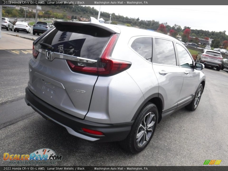 2022 Honda CR-V EX-L AWD Lunar Silver Metallic / Black Photo #9