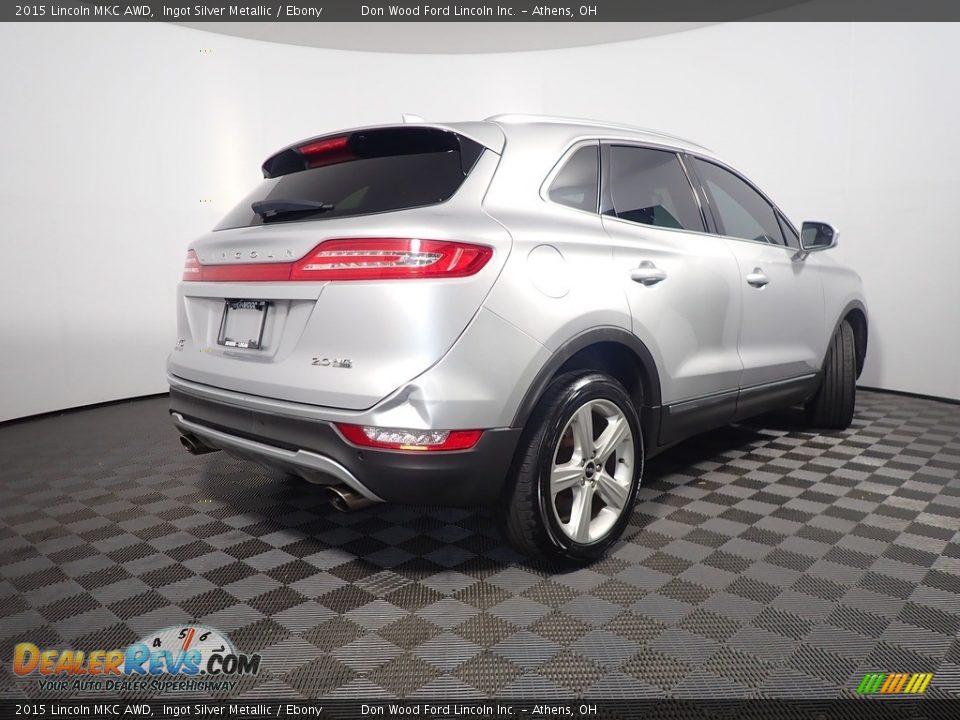 2015 Lincoln MKC AWD Ingot Silver Metallic / Ebony Photo #16