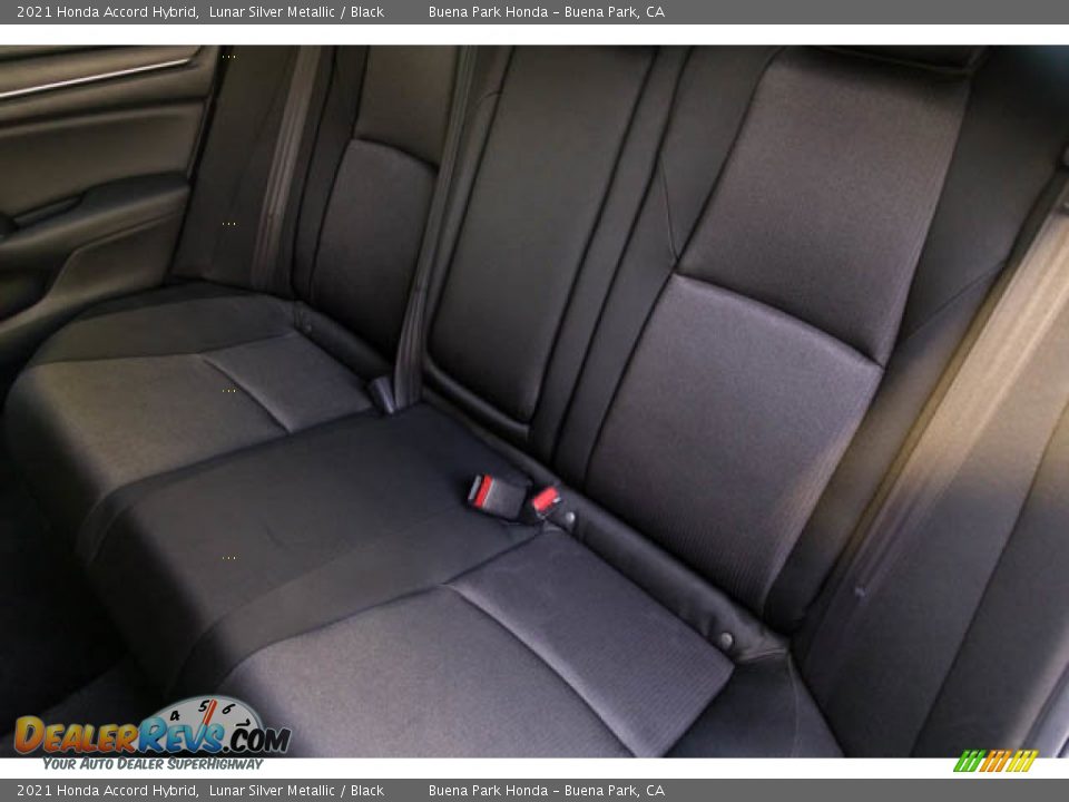Rear Seat of 2021 Honda Accord Hybrid Photo #22