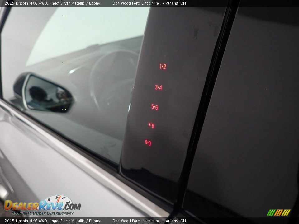 2015 Lincoln MKC AWD Ingot Silver Metallic / Ebony Photo #18