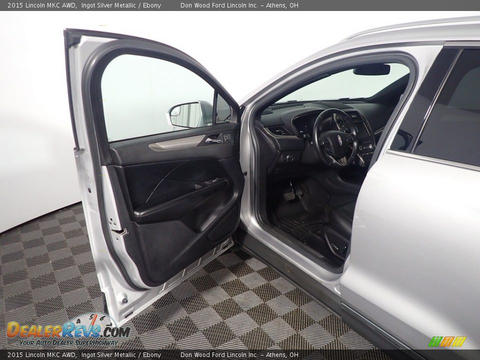 2015 Lincoln MKC AWD Ingot Silver Metallic / Ebony Photo #19