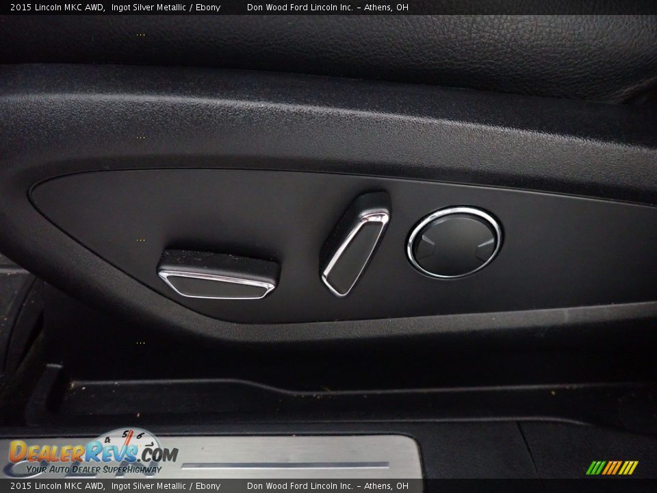 2015 Lincoln MKC AWD Ingot Silver Metallic / Ebony Photo #22