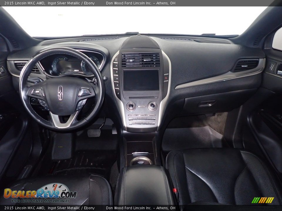 2015 Lincoln MKC AWD Ingot Silver Metallic / Ebony Photo #23