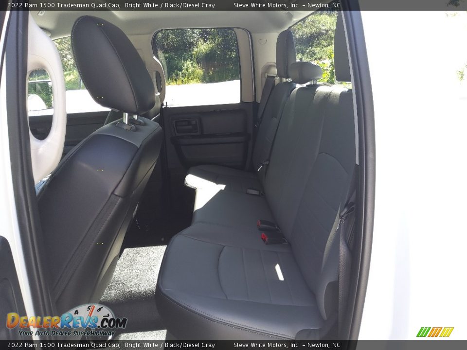 Rear Seat of 2022 Ram 1500 Tradesman Quad Cab Photo #13