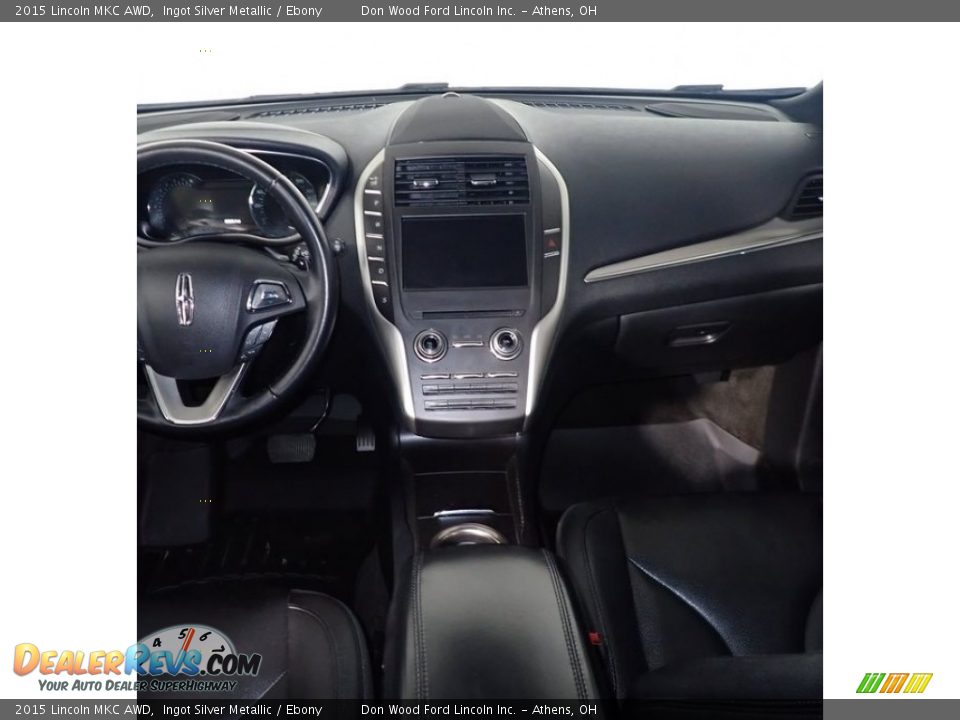 2015 Lincoln MKC AWD Ingot Silver Metallic / Ebony Photo #24