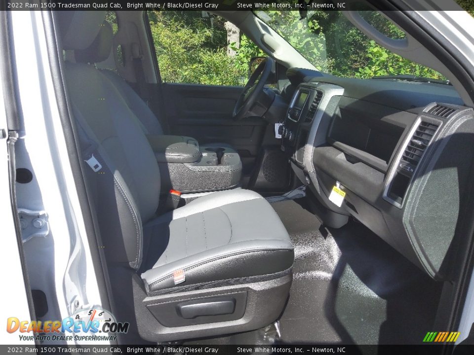 Front Seat of 2022 Ram 1500 Tradesman Quad Cab Photo #16