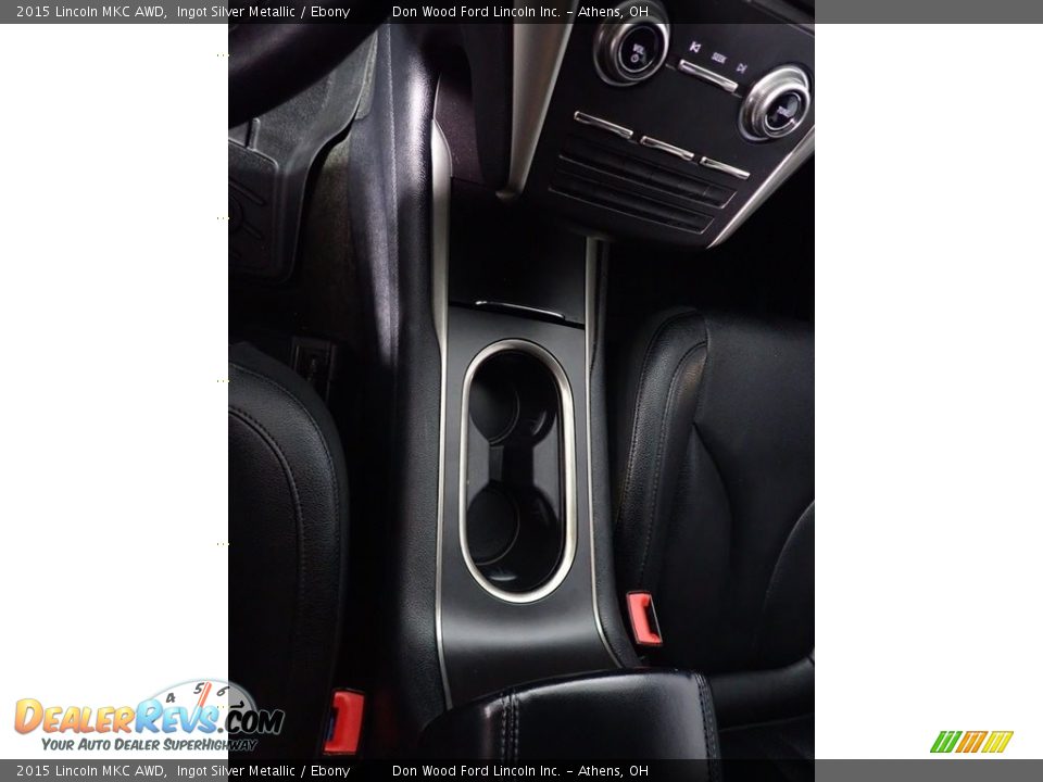 2015 Lincoln MKC AWD Ingot Silver Metallic / Ebony Photo #31