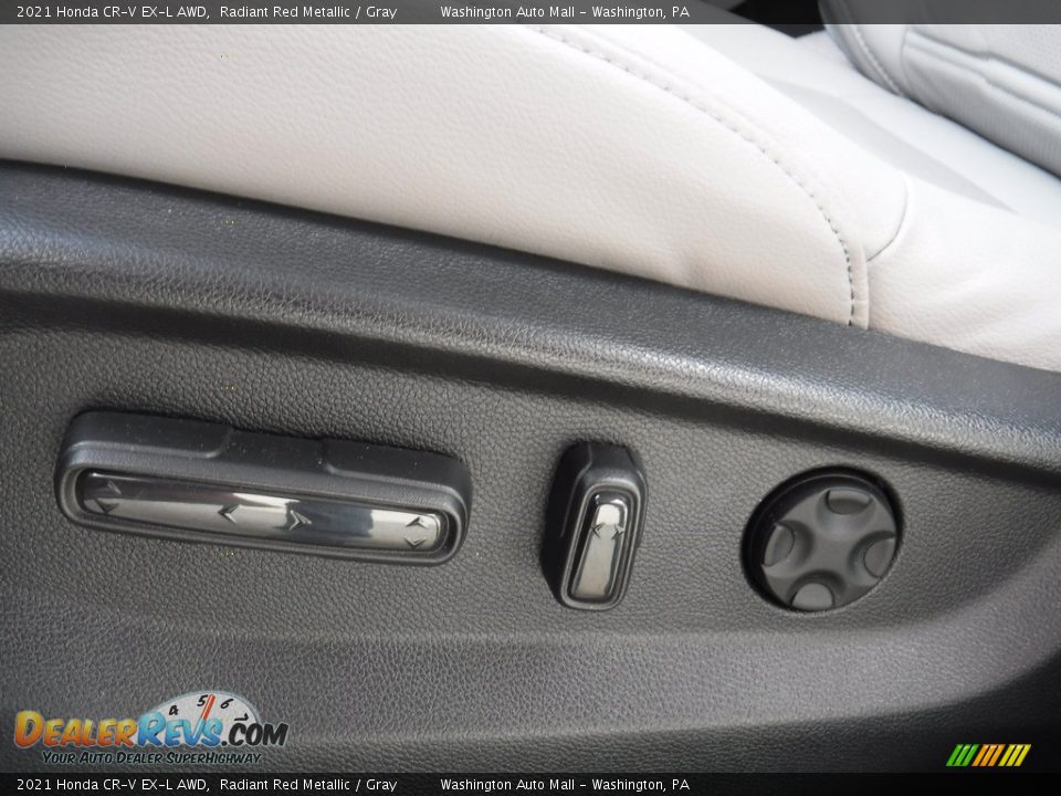 2021 Honda CR-V EX-L AWD Radiant Red Metallic / Gray Photo #18