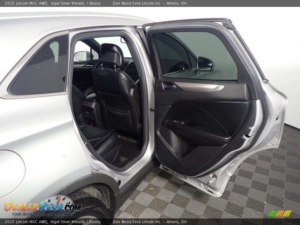 2015 Lincoln MKC AWD Ingot Silver Metallic / Ebony Photo #35