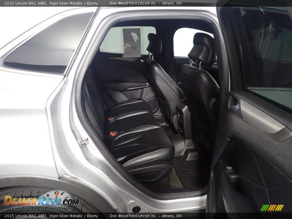 2015 Lincoln MKC AWD Ingot Silver Metallic / Ebony Photo #36