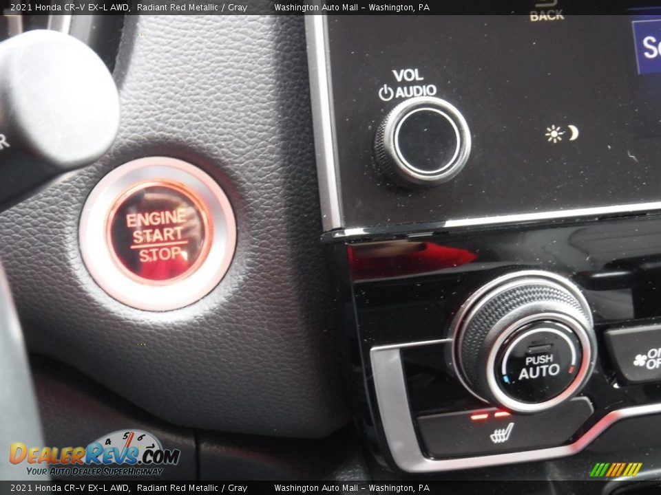 2021 Honda CR-V EX-L AWD Radiant Red Metallic / Gray Photo #20