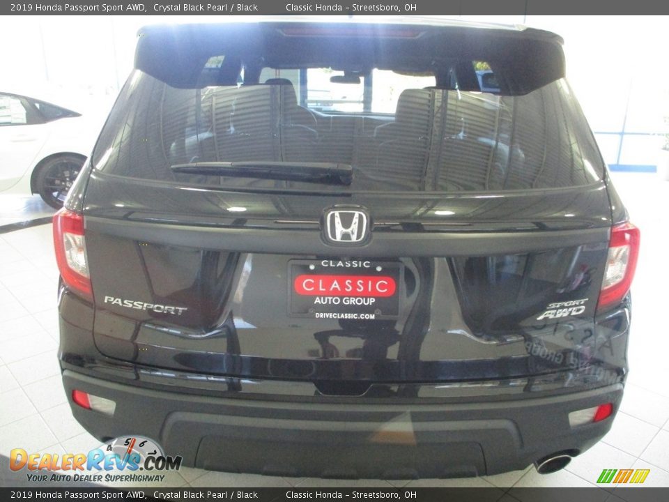 2019 Honda Passport Sport AWD Crystal Black Pearl / Black Photo #8