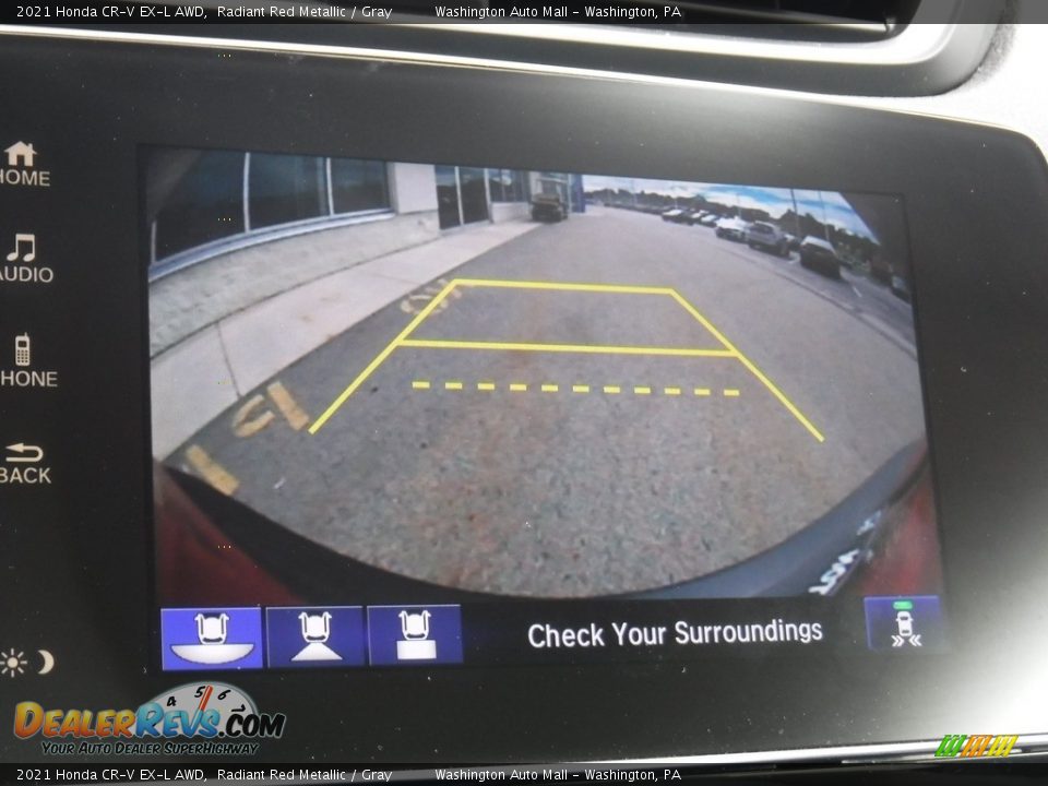 2021 Honda CR-V EX-L AWD Radiant Red Metallic / Gray Photo #23