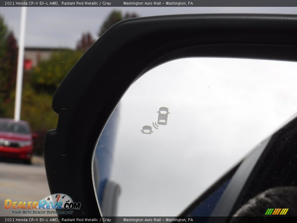 2021 Honda CR-V EX-L AWD Radiant Red Metallic / Gray Photo #26