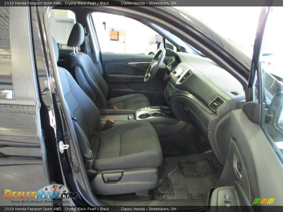 2019 Honda Passport Sport AWD Crystal Black Pearl / Black Photo #15