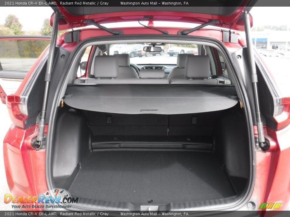 2021 Honda CR-V EX-L AWD Radiant Red Metallic / Gray Photo #32