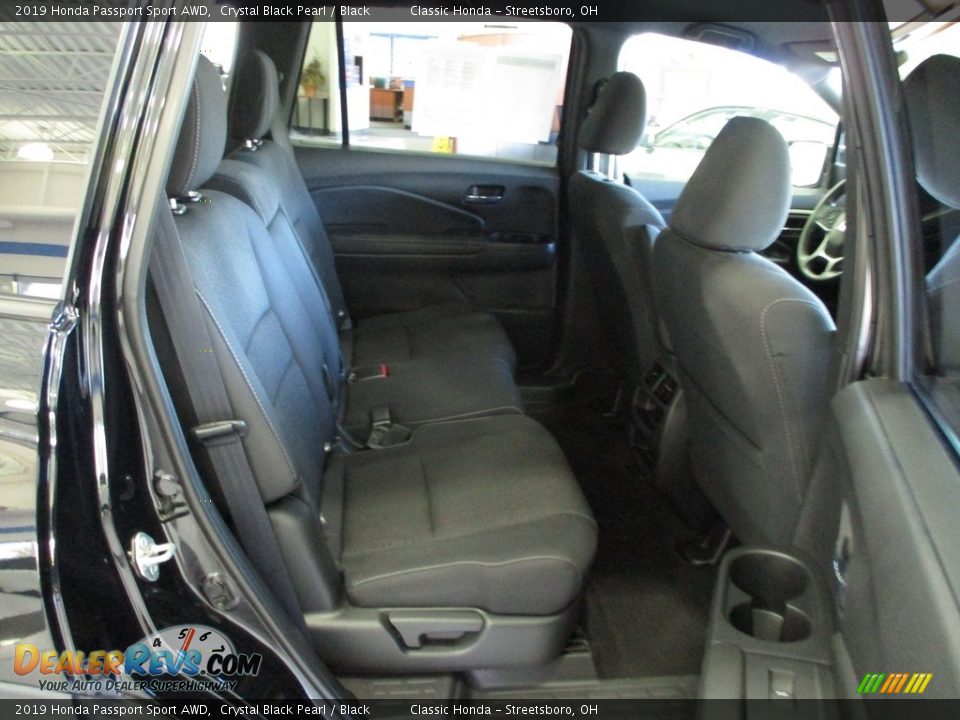2019 Honda Passport Sport AWD Crystal Black Pearl / Black Photo #19