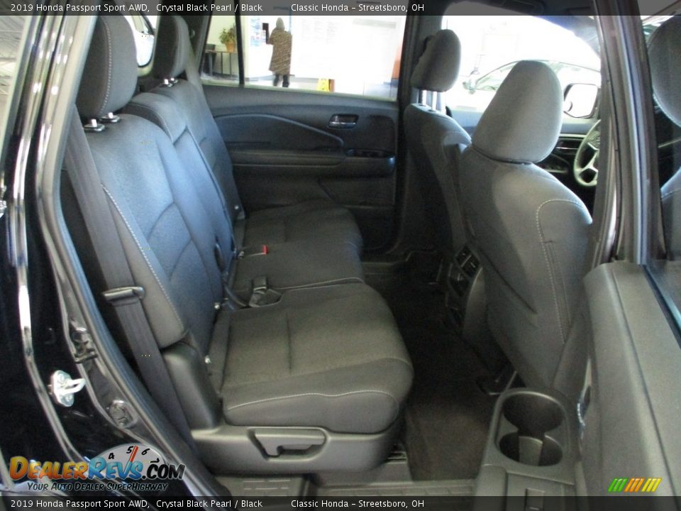2019 Honda Passport Sport AWD Crystal Black Pearl / Black Photo #20