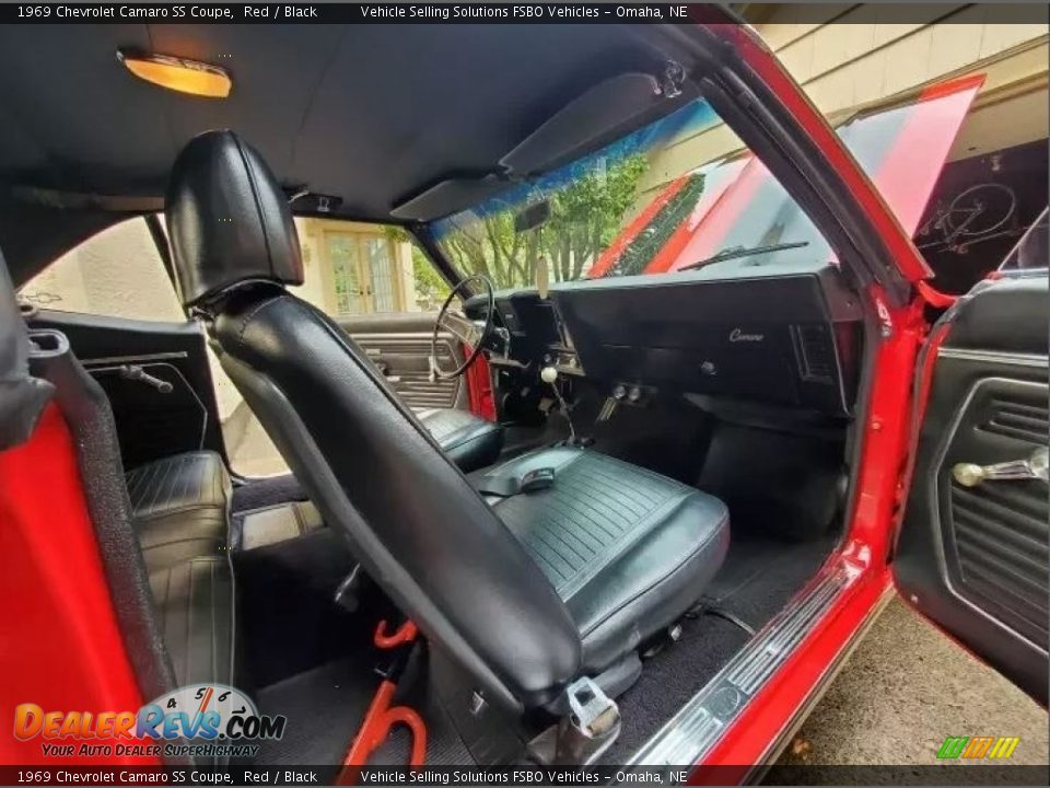 Black Interior - 1969 Chevrolet Camaro SS Coupe Photo #7