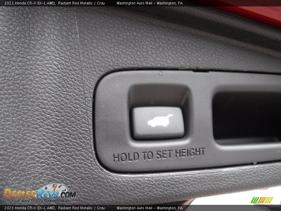 2021 Honda CR-V EX-L AWD Radiant Red Metallic / Gray Photo #36