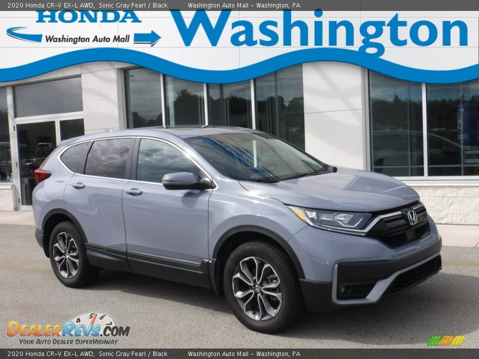 2020 Honda CR-V EX-L AWD Sonic Gray Pearl / Black Photo #1