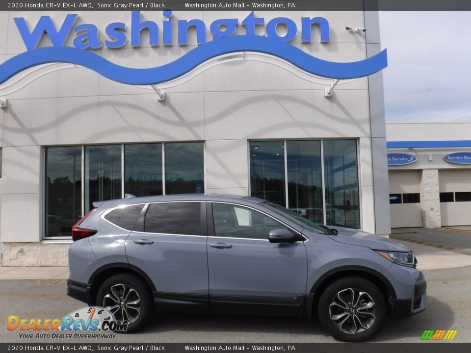 2020 Honda CR-V EX-L AWD Sonic Gray Pearl / Black Photo #2