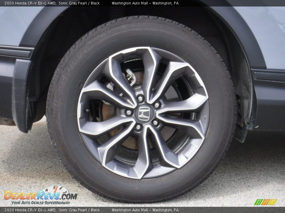2020 Honda CR-V EX-L AWD Sonic Gray Pearl / Black Photo #3