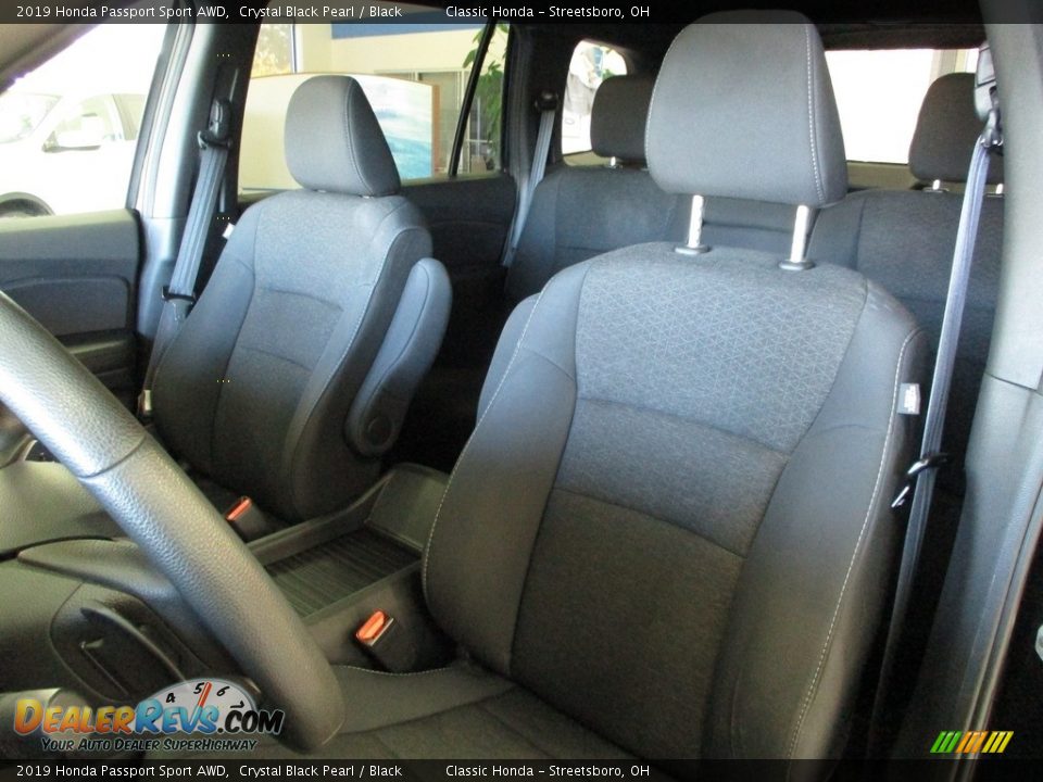 2019 Honda Passport Sport AWD Crystal Black Pearl / Black Photo #27