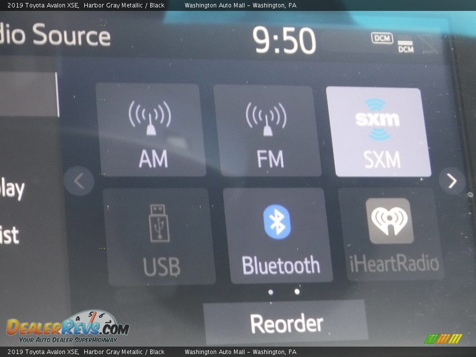 2019 Toyota Avalon XSE Harbor Gray Metallic / Black Photo #6