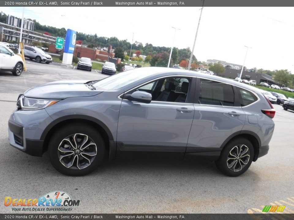 2020 Honda CR-V EX-L AWD Sonic Gray Pearl / Black Photo #7