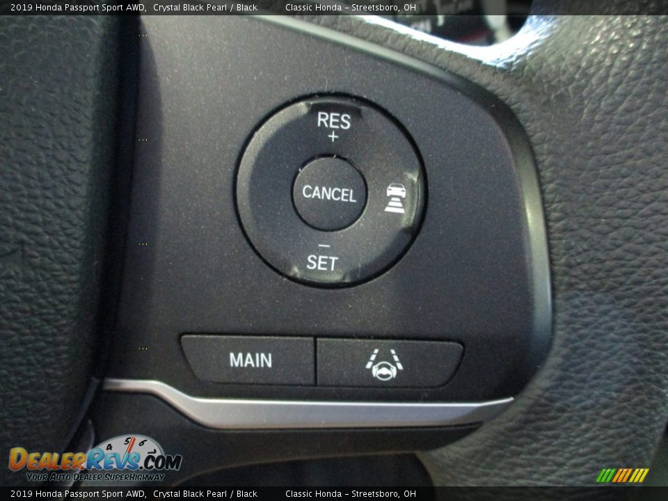 2019 Honda Passport Sport AWD Crystal Black Pearl / Black Photo #33