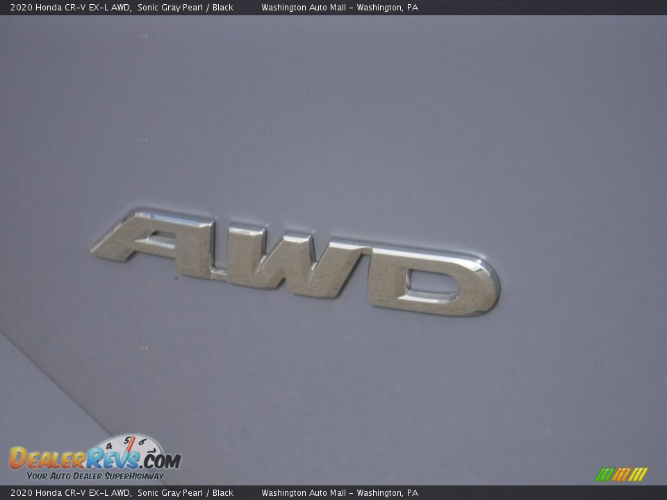 2020 Honda CR-V EX-L AWD Sonic Gray Pearl / Black Photo #10