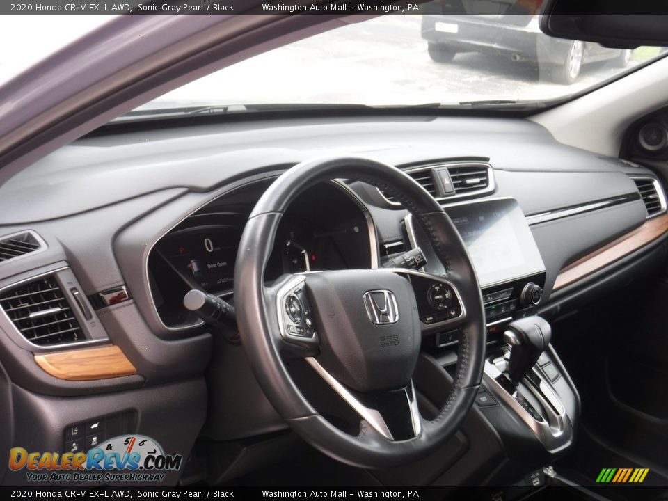 2020 Honda CR-V EX-L AWD Sonic Gray Pearl / Black Photo #14