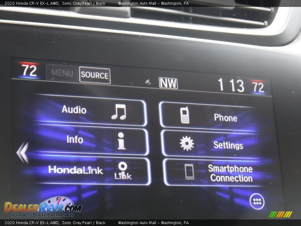 2020 Honda CR-V EX-L AWD Sonic Gray Pearl / Black Photo #19