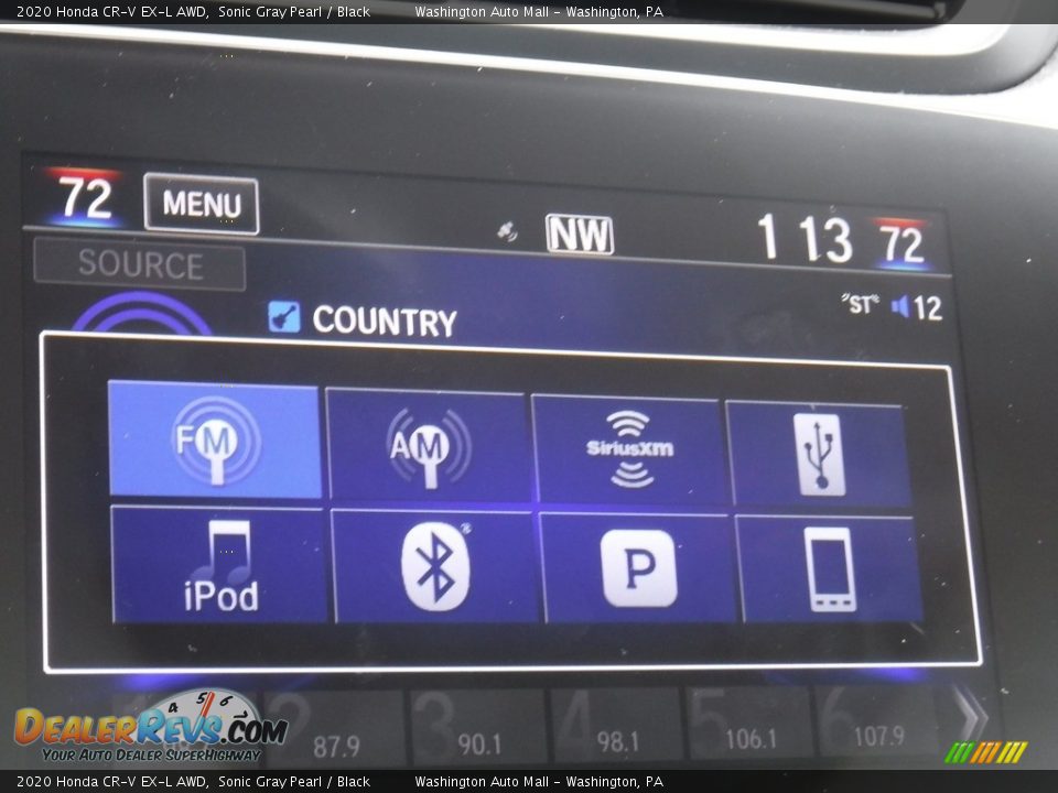 2020 Honda CR-V EX-L AWD Sonic Gray Pearl / Black Photo #20