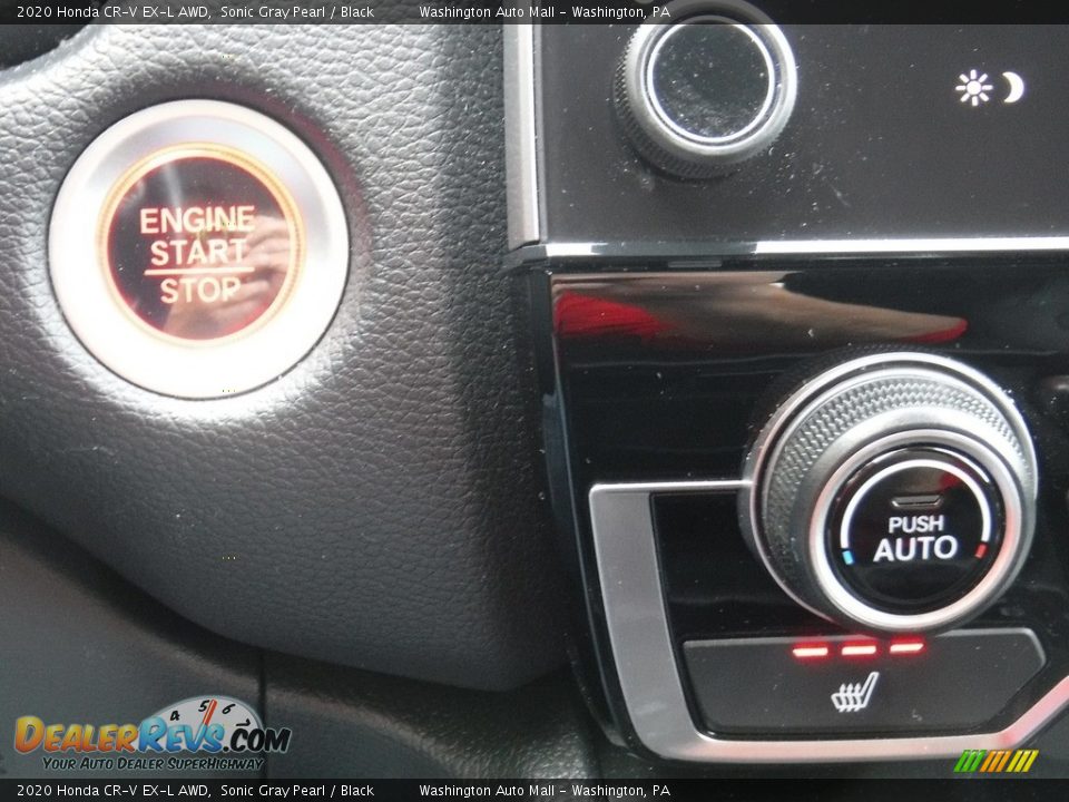 2020 Honda CR-V EX-L AWD Sonic Gray Pearl / Black Photo #22