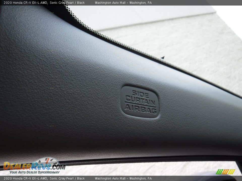 2020 Honda CR-V EX-L AWD Sonic Gray Pearl / Black Photo #24