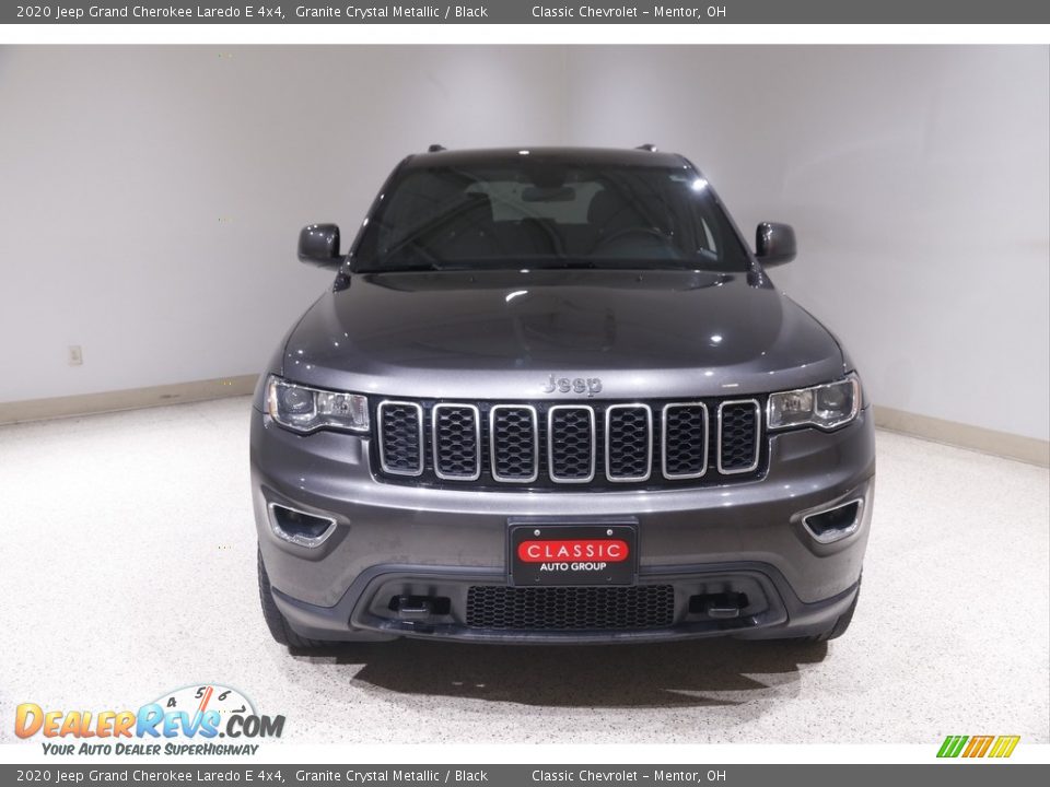 2020 Jeep Grand Cherokee Laredo E 4x4 Granite Crystal Metallic / Black Photo #2