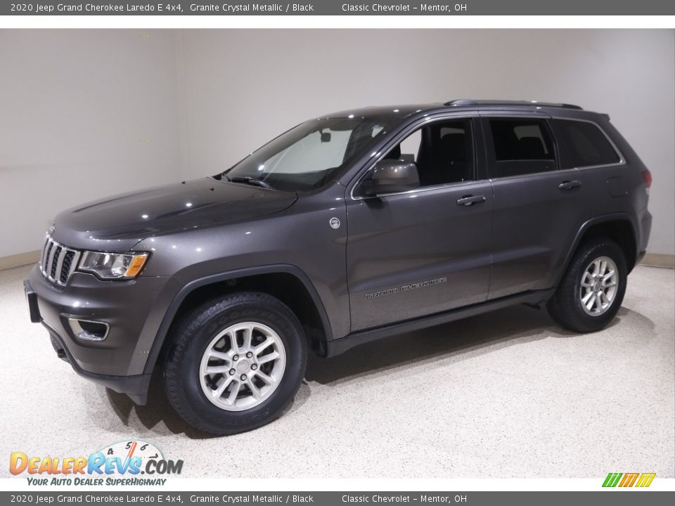 2020 Jeep Grand Cherokee Laredo E 4x4 Granite Crystal Metallic / Black Photo #3