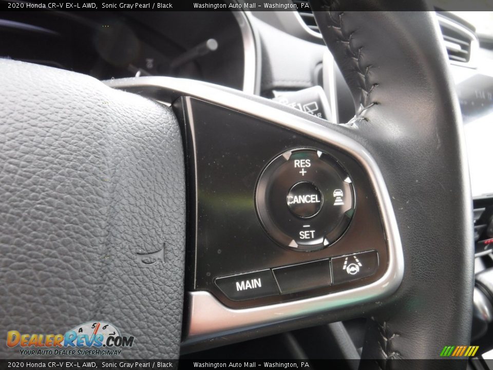 2020 Honda CR-V EX-L AWD Sonic Gray Pearl / Black Photo #27