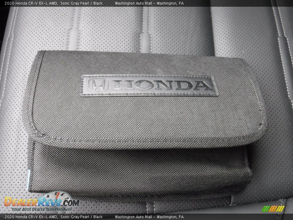 2020 Honda CR-V EX-L AWD Sonic Gray Pearl / Black Photo #28