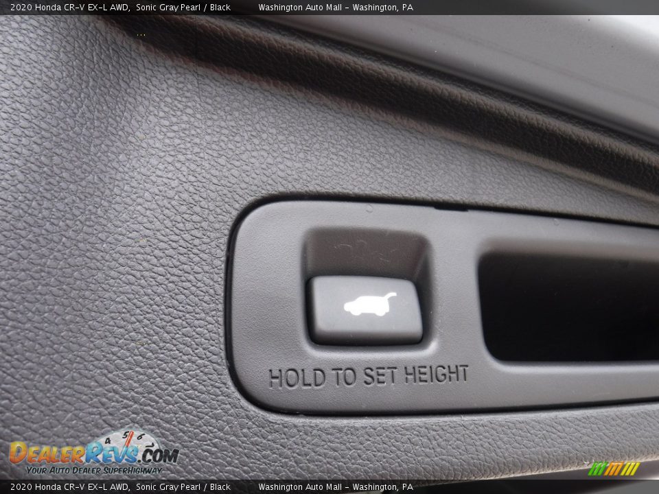 2020 Honda CR-V EX-L AWD Sonic Gray Pearl / Black Photo #35