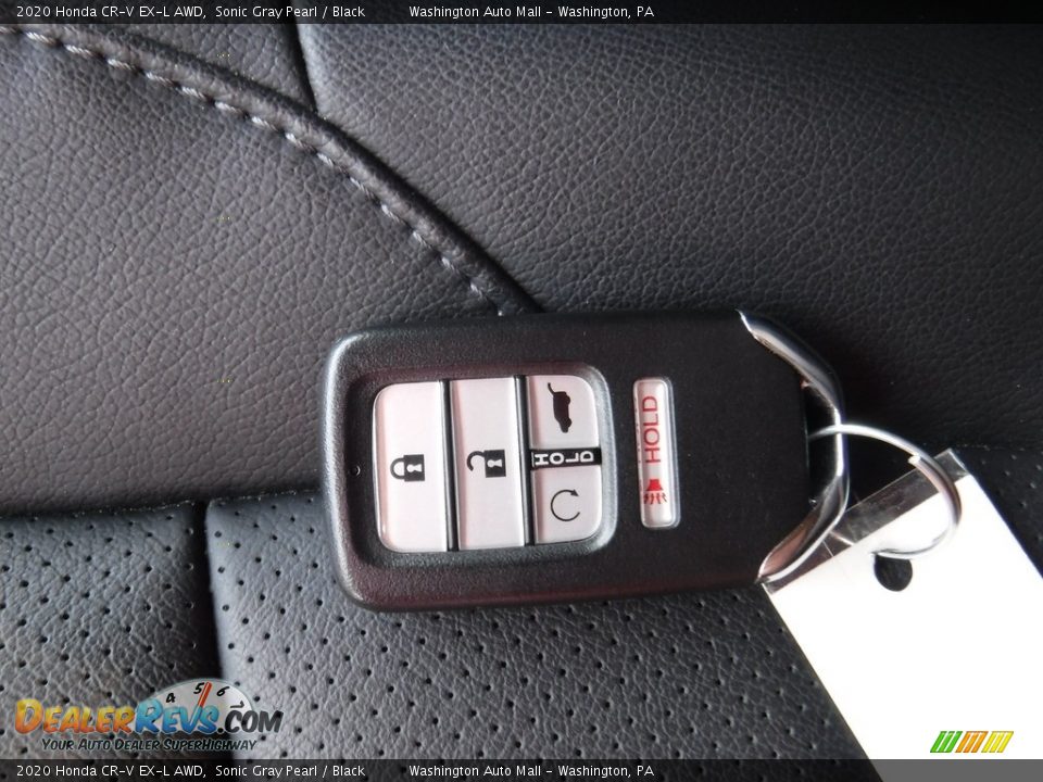 2020 Honda CR-V EX-L AWD Sonic Gray Pearl / Black Photo #36